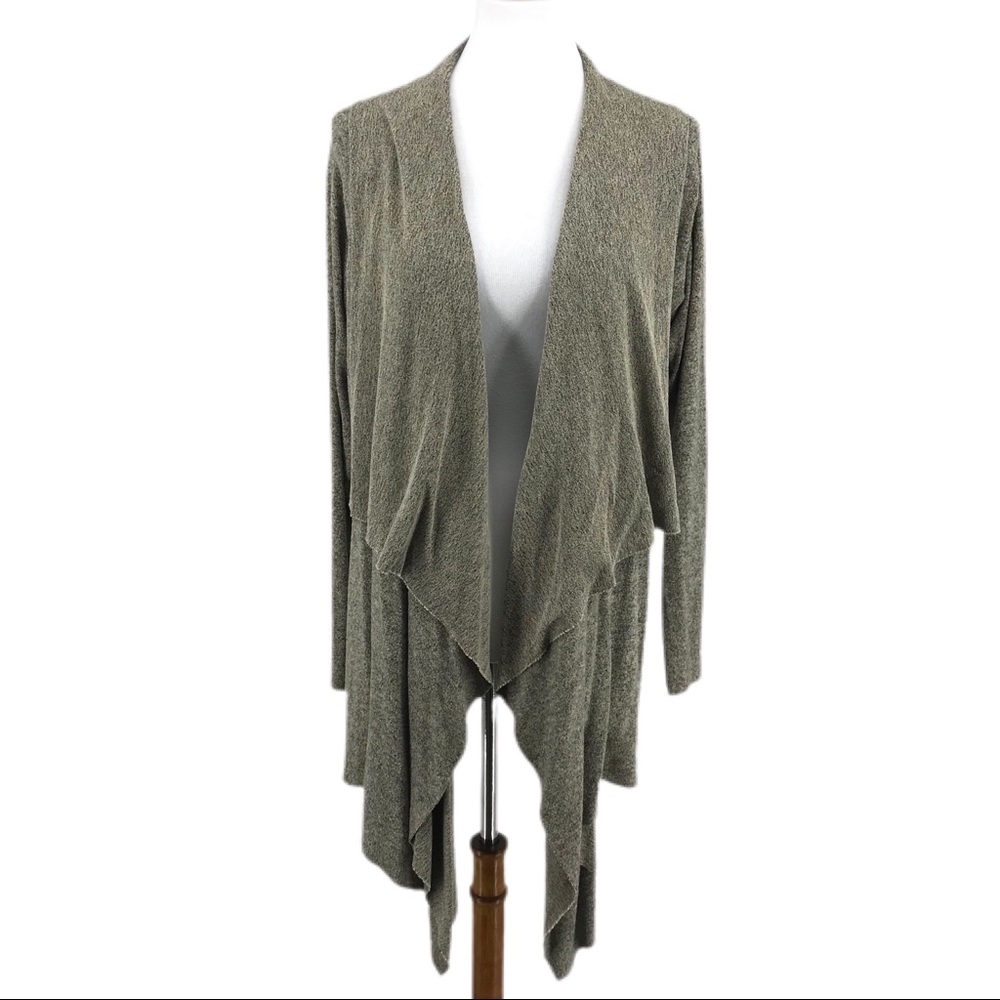 Freeloader Knit Asymmetrical Open Front Cardigan